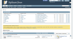 Desktop Screenshot of nyilaszaroforum.hu